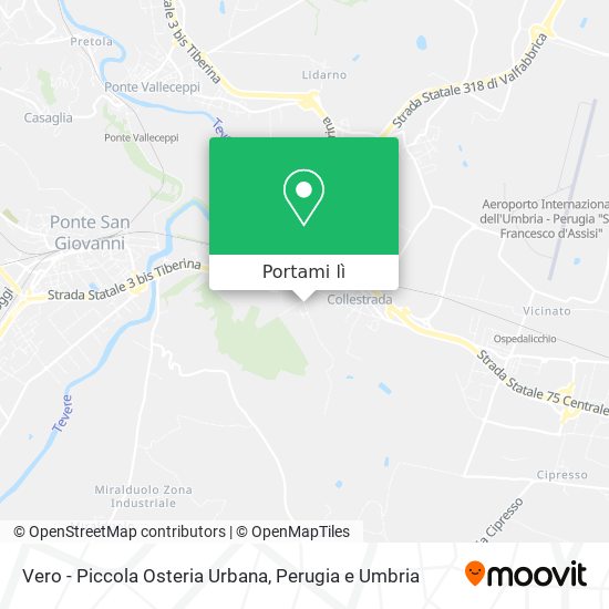 Mappa Vero - Piccola Osteria Urbana
