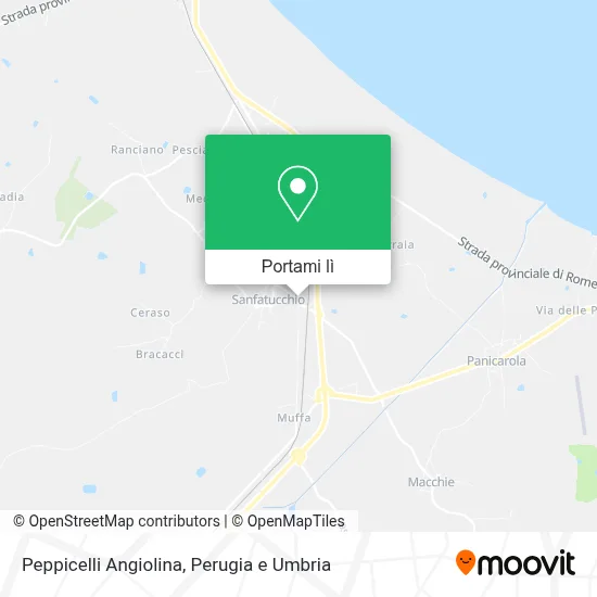 Mappa Peppicelli Angiolina