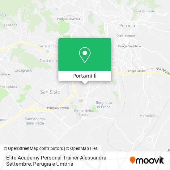 Mappa Elite Academy Personal Trainer Alessandra Settembre
