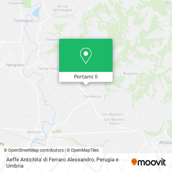 Mappa Aeffe Antichita' di Ferraro Alessandro