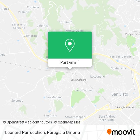 Mappa Leonard Parrucchieri
