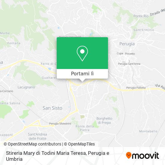 Mappa Stireria Mary di Todini Maria Teresa