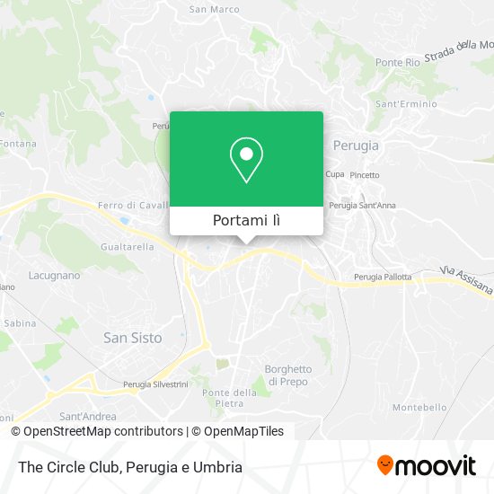 Mappa The Circle Club