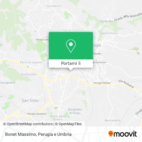 Mappa Bonet Massimo