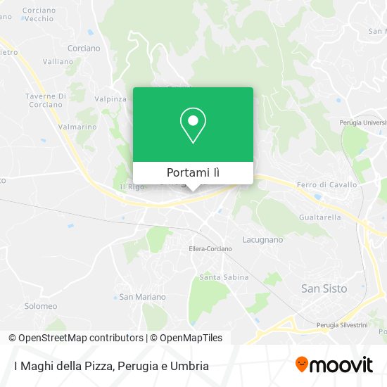 Mappa I Maghi della Pizza