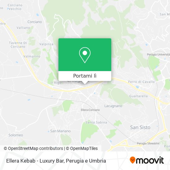 Mappa Ellera Kebab - Luxury Bar