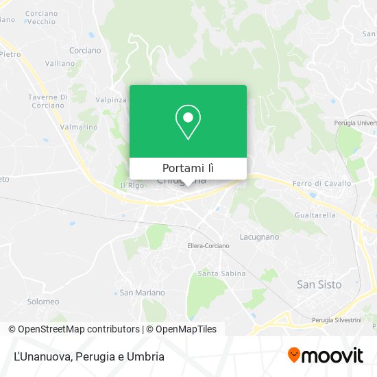 Mappa L'Unanuova