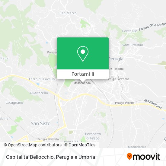 Mappa Ospitalita' Bellocchio
