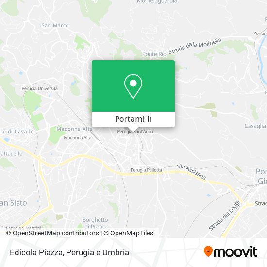 Mappa Edicola Piazza