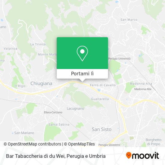 Mappa Bar Tabaccheria di du Wei
