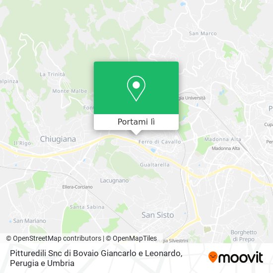 Mappa Pitturedili Snc di Bovaio Giancarlo e Leonardo