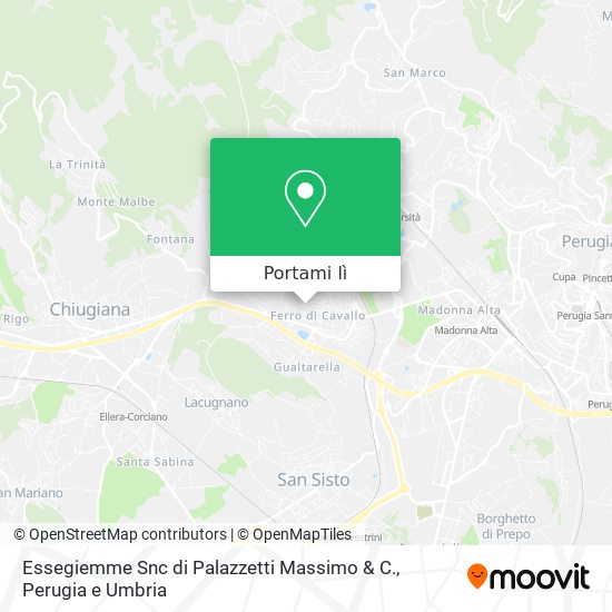 Mappa Essegiemme Snc di Palazzetti Massimo & C.