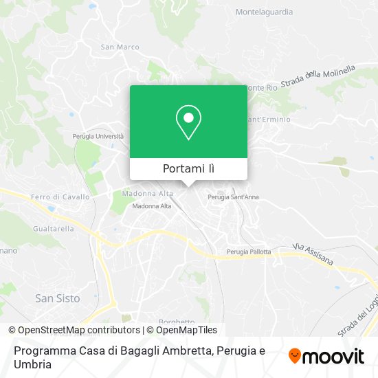 Mappa Programma Casa di Bagagli Ambretta