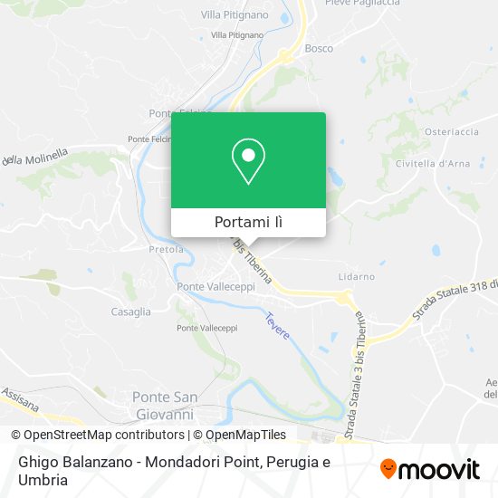 Mappa Ghigo Balanzano - Mondadori Point