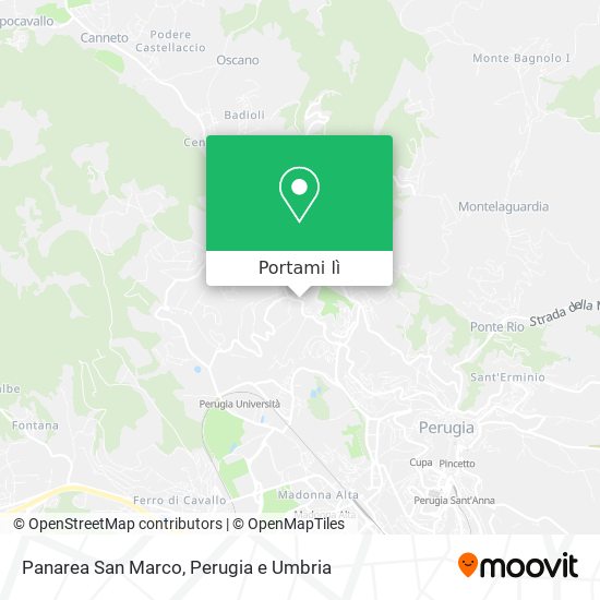 Mappa Panarea San Marco