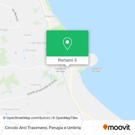 Mappa Circolo Arci Trasimeno