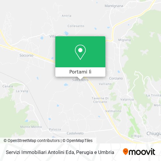 Mappa Servizi Immobiliari Antolini Eda