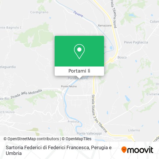 Mappa Sartoria Federici di Federici Francesca