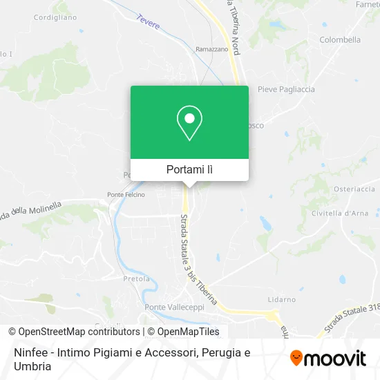 Mappa Ninfee - Intimo Pigiami e Accessori