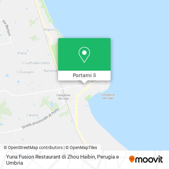 Mappa Yuna Fusion Restaurant di Zhou Haibin