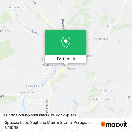 Mappa Spaccia Loris Segheria Marmi Graniti