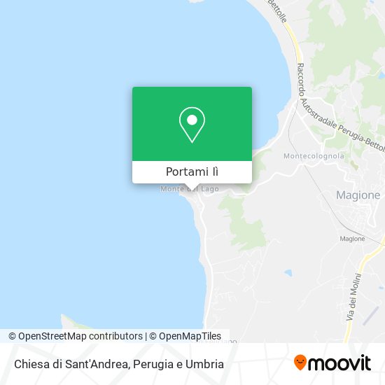 Mappa Chiesa di Sant'Andrea