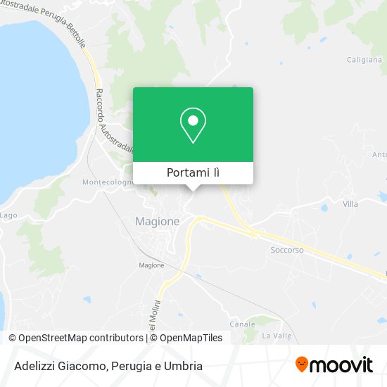 Mappa Adelizzi Giacomo