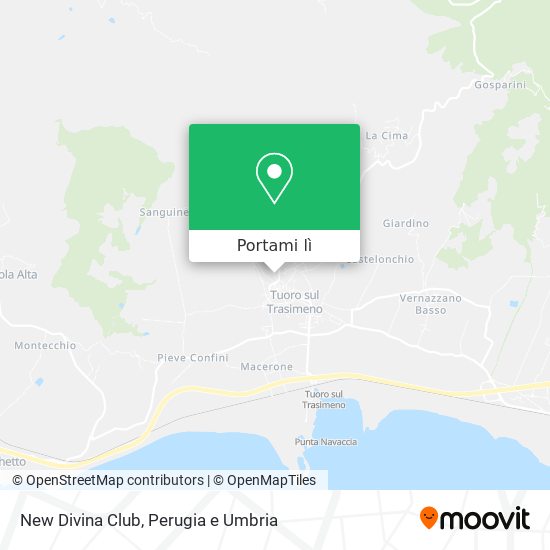Mappa New Divina Club