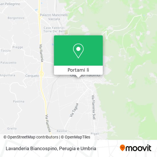 Mappa Lavanderia Biancospino