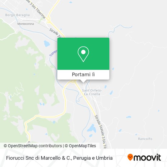 Mappa Fiorucci Snc di Marcello & C.