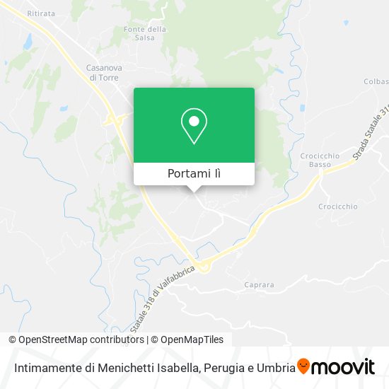 Mappa Intimamente di Menichetti Isabella