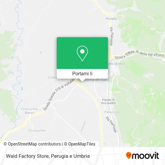 Mappa Wald Factory Store