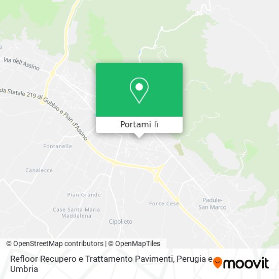 Mappa Refloor Recupero e Trattamento Pavimenti