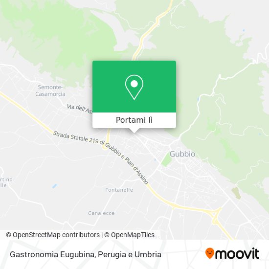 Mappa Gastronomia Eugubina