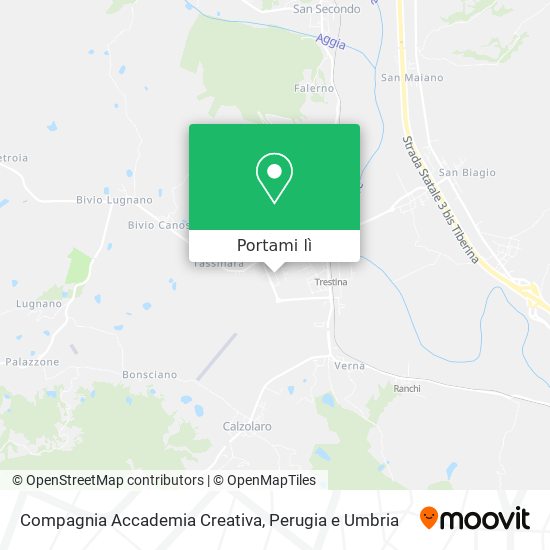 Mappa Compagnia Accademia Creativa