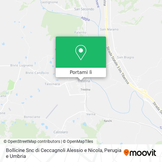Mappa Bollicine Snc di Ceccagnoli Alessio e Nicola