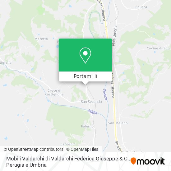 Mappa Mobili Valdarchi di Valdarchi Federica Giuseppe & C.