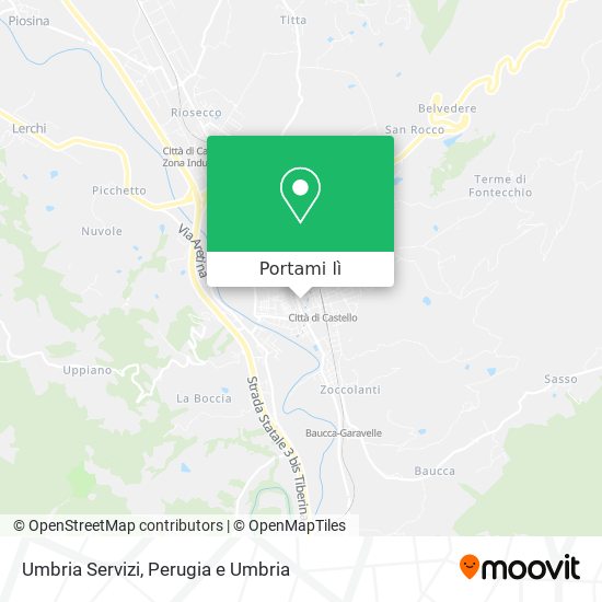 Mappa Umbria Servizi