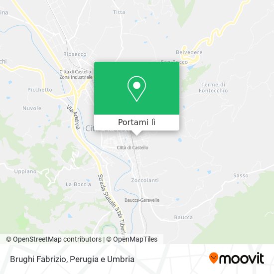 Mappa Brughi Fabrizio
