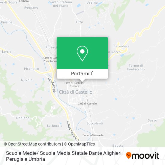 Mappa Scuole Medie/ Scuola Media Statale Dante Alighieri