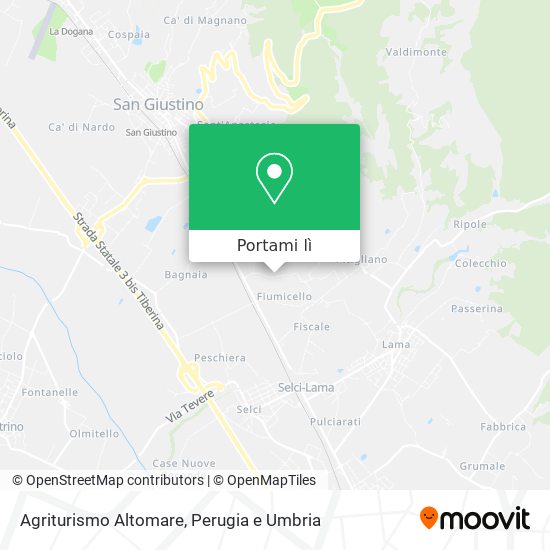 Mappa Agriturismo Altomare