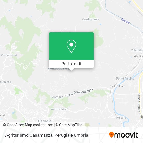 Mappa Agriturismo Casamanza