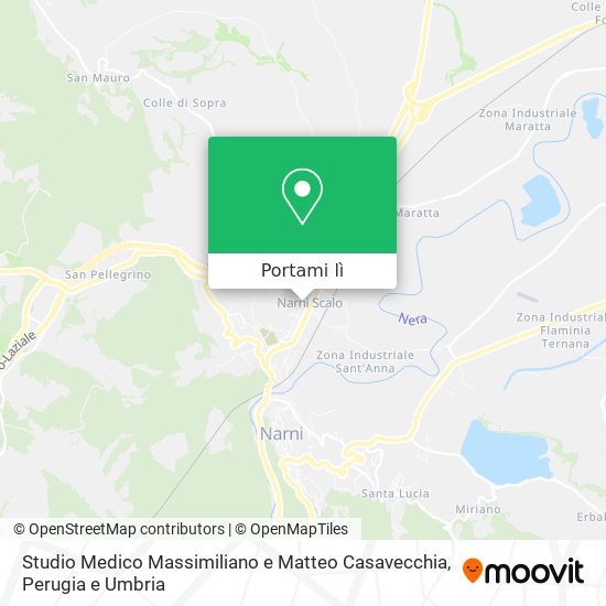 Mappa Studio Medico Massimiliano e Matteo Casavecchia