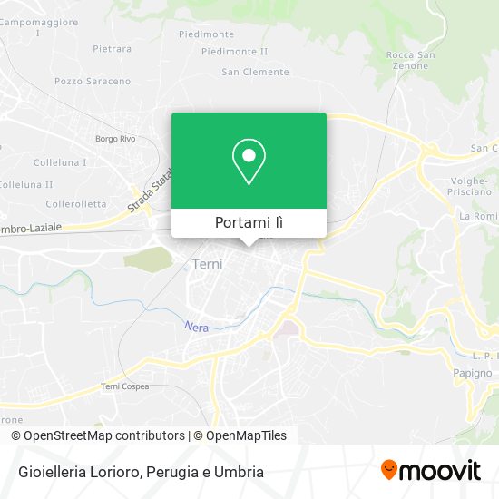 Mappa Gioielleria Lorioro