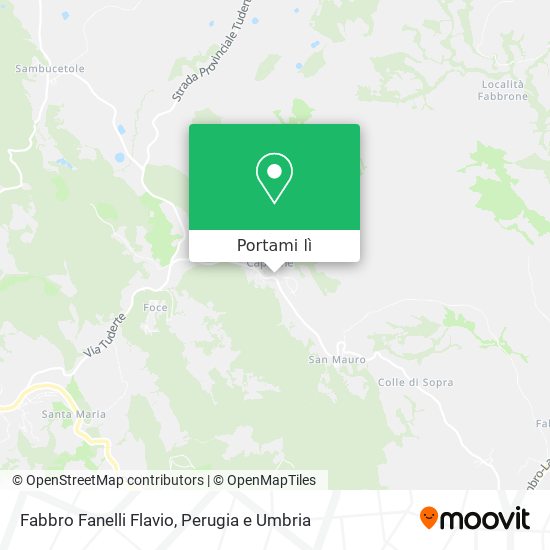 Mappa Fabbro Fanelli Flavio