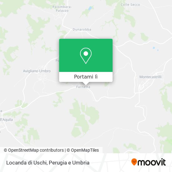 Mappa Locanda di Uschi