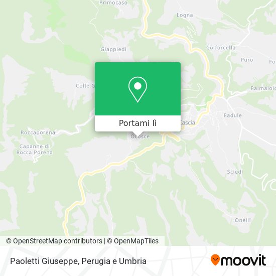 Mappa Paoletti Giuseppe
