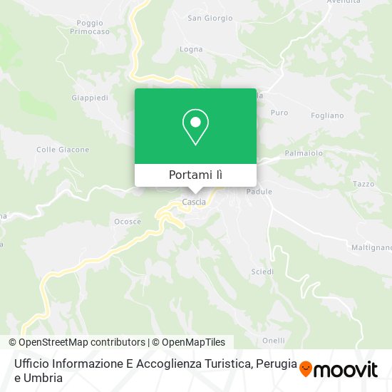 Mappa Ufficio Informazione E Accoglienza Turistica