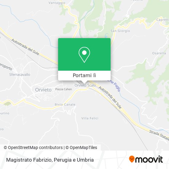 Mappa Magistrato Fabrizio