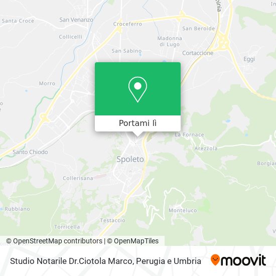 Mappa Studio Notarile Dr.Ciotola Marco